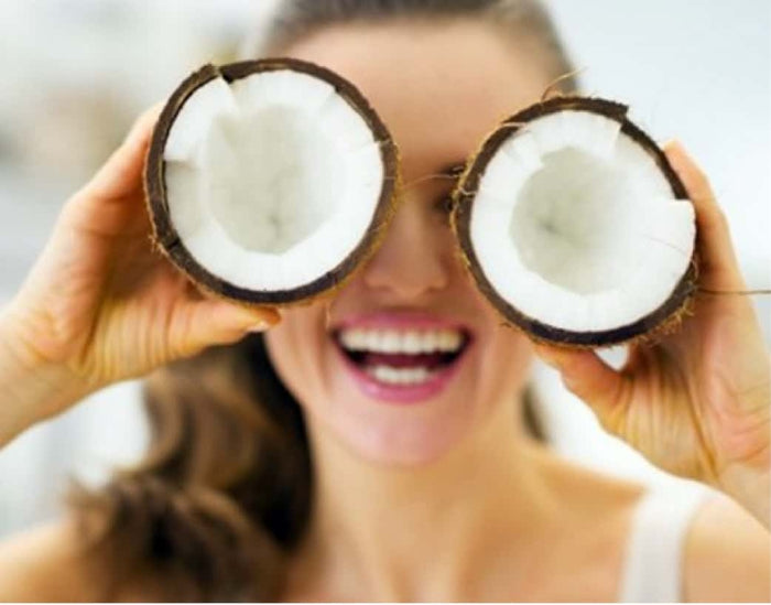 Aceite de coco para el pelo