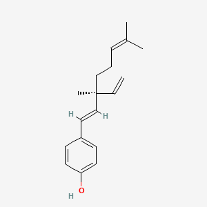 Estructura molecular de Bakuchiol
